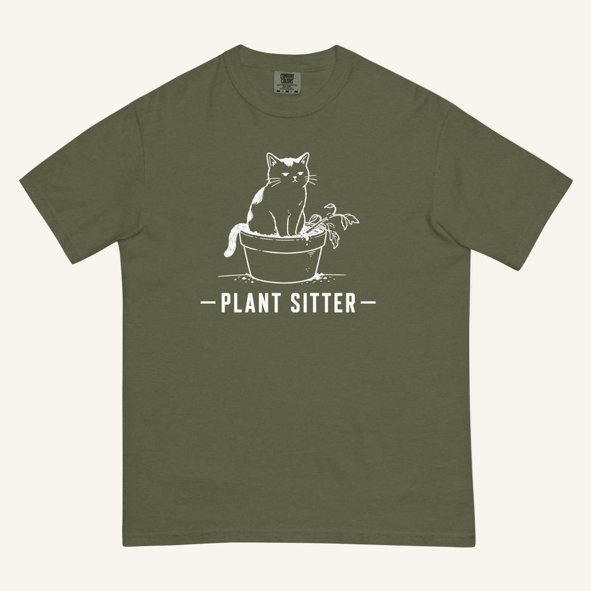 Plant Sitter Florida wildlife graphic t-shirt in hemp