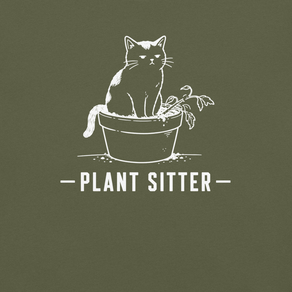 Plant Sitter Florida wildlife graphic in hemp