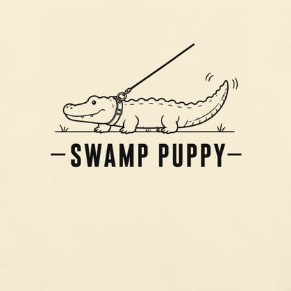 Swamp Puppy Florida alligator graphic in ivory