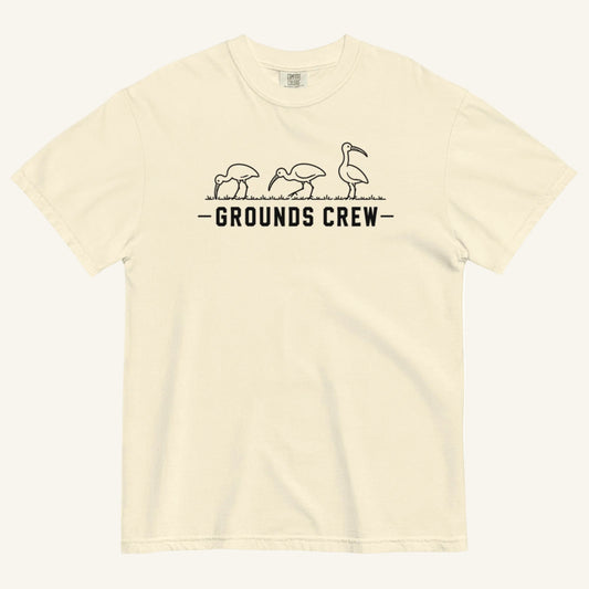Grounds Crew Florida ibis graphic t-shirt in ivory