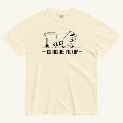 Curbside Pickup Florida raccoon graphic t-shirt in ivory