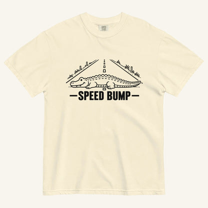 Speed Bump Florida alligator graphic t-shirt in ivory
