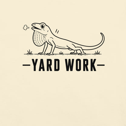 Yard Work Florida ibis graphic in ivory