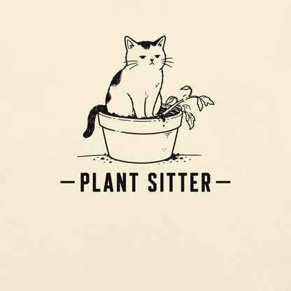 Plant Sitter Florida wildlife graphic in ivory