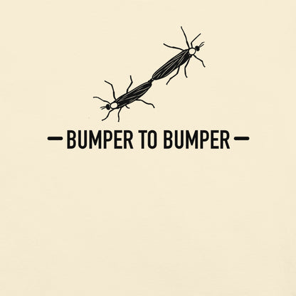 Bumper to Bumper Florida lovebug graphic in ivory