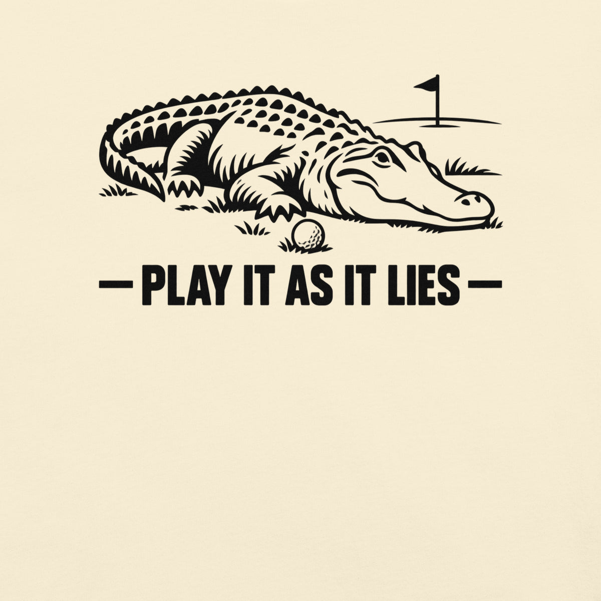 Play It As It Lies design in ivory