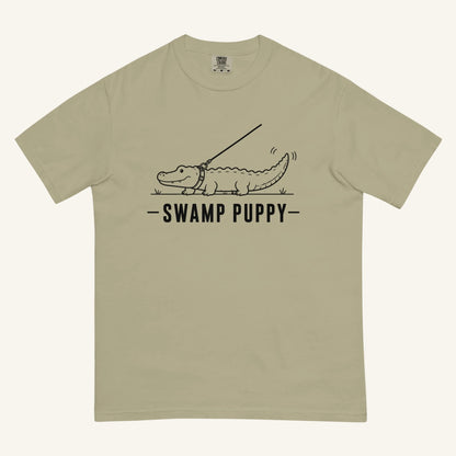 Swamp Puppy Florida alligator graphic t-shirt in khaki
