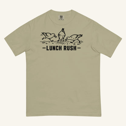 Lunch Rush Florida seagull graphic t-shirt in khaki