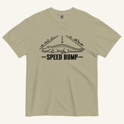 Speed Bump Florida alligator graphic t-shirt in khaki