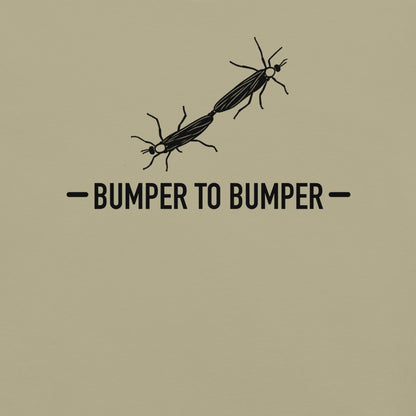 Bumper to Bumper Florida lovebug graphic in khaki