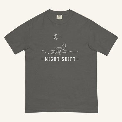 Night Shift Florida wildlife graphic t-shirt in pepper
