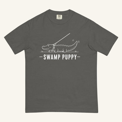 Swamp Puppy Florida alligator graphic t-shirt in pepper