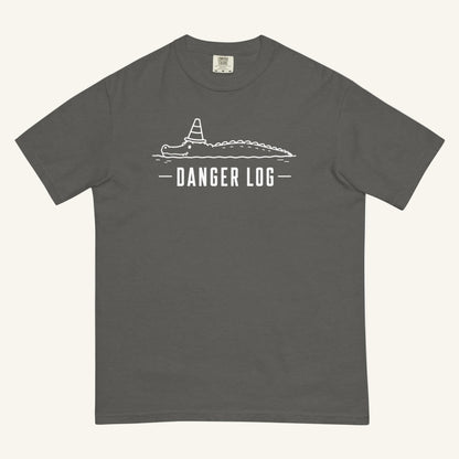 Danger Log Florida alligator graphic t-shirt in pepper