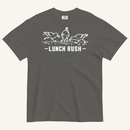 Lunch Rush Florida seagull graphic t-shirt in pepper