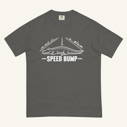 Speed Bump Florida alligator graphic t-shirt in pepper