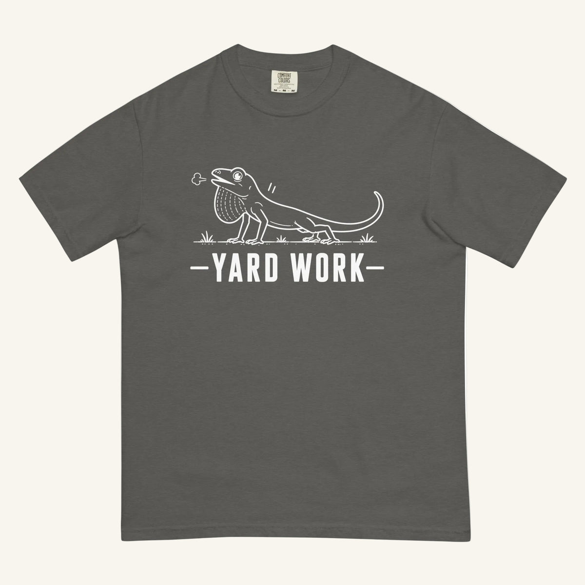 Yard Work Florida ibis graphic in pepper