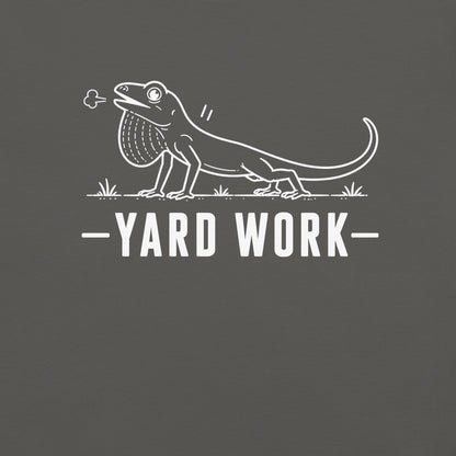 Yard Work Florida ibis graphic in pepper