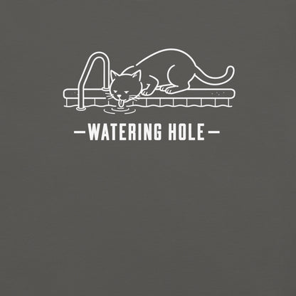Watering Hole Florida wildlife graphic n pepper