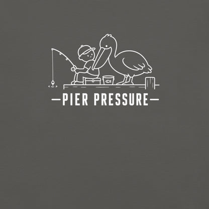 Pier Pressure Florida coastal wildlife graphic in pepper