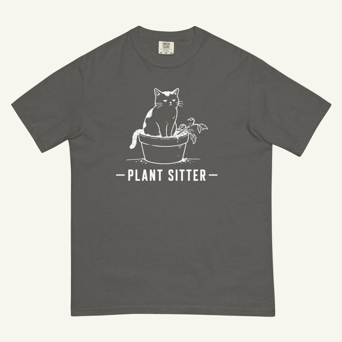 Plant Sitter Florida wildlife graphic t-shirt in pepper