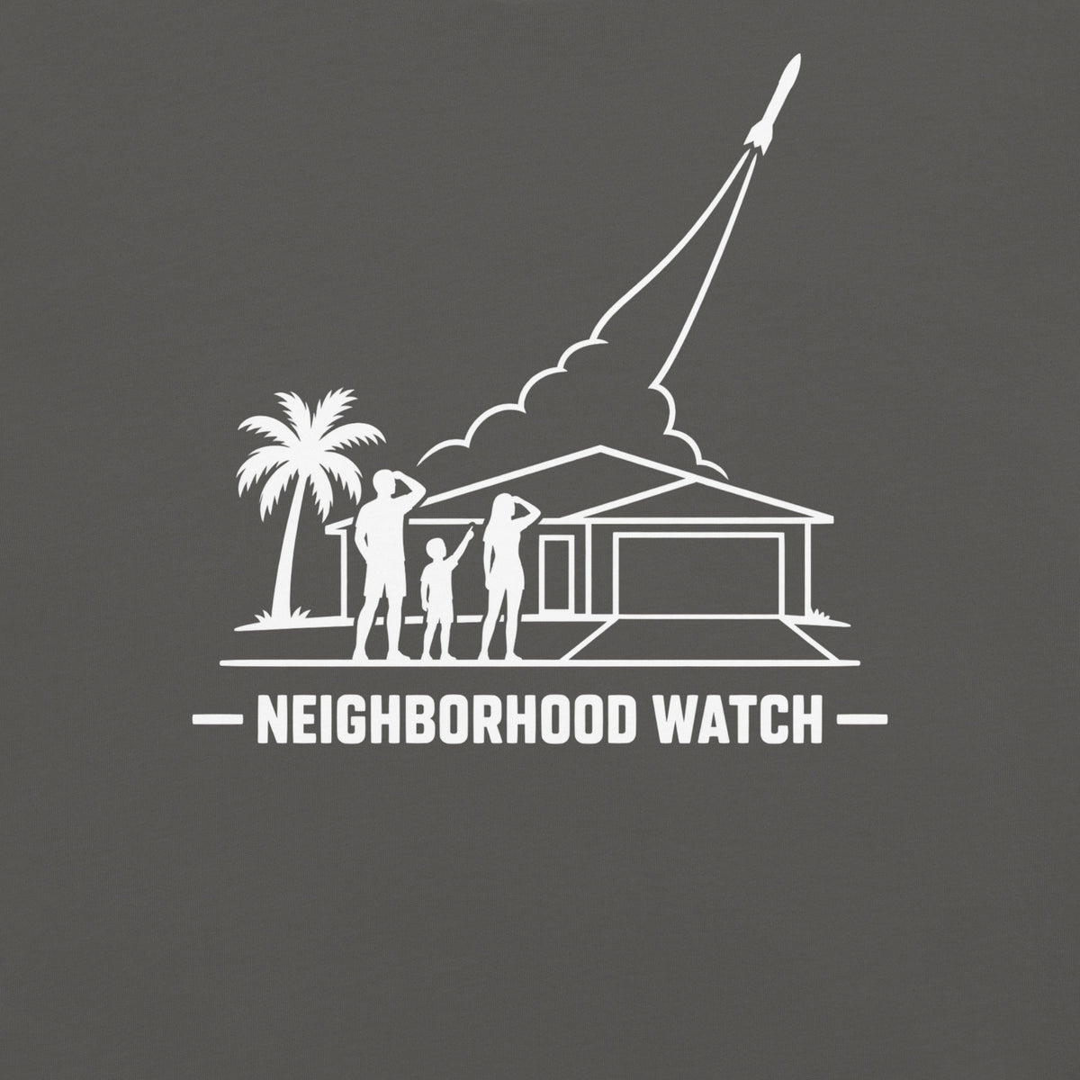Neighborhood Watch Florida rocket launch in pepper