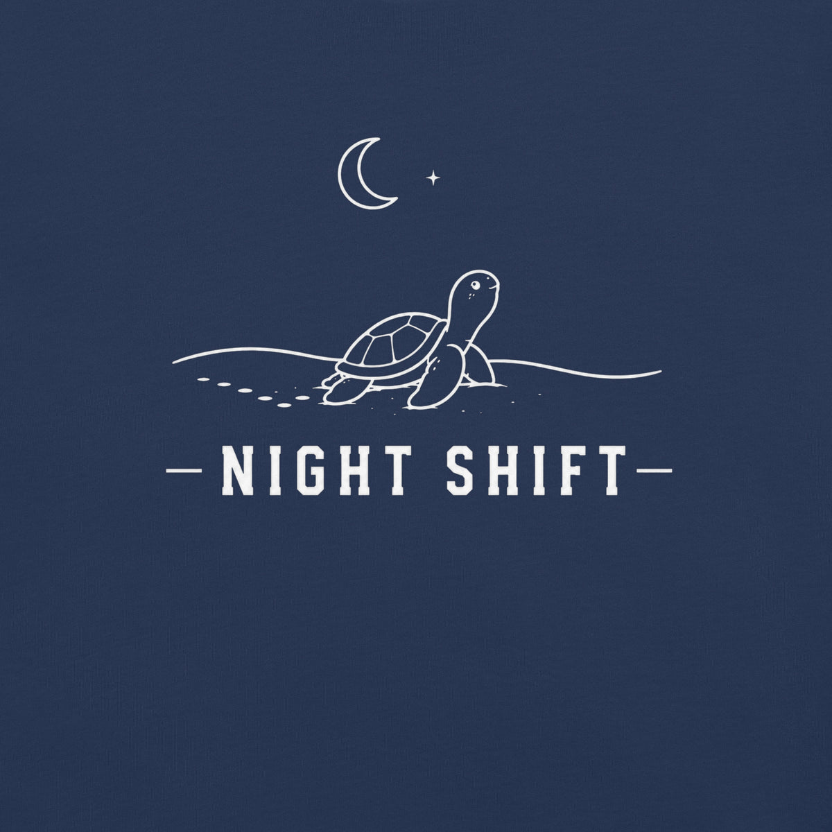 Night Shift Florida wildlife graphic in true navy