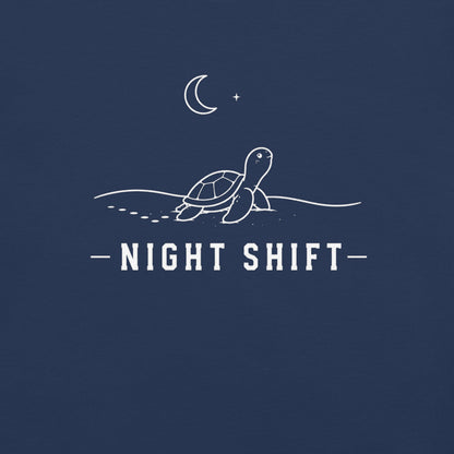 Night Shift Florida wildlife graphic in true navy