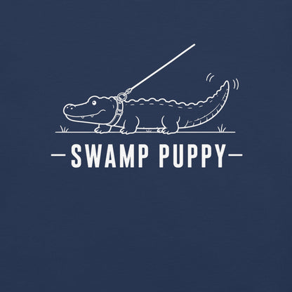 Swamp Puppy Florida alligator graphic in true navy