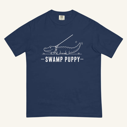 Swamp Puppy Florida alligator graphic t-shirt in true navy