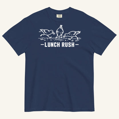 Lunch Rush Florida seagull graphic t-shirt in true navy