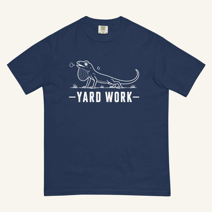 Yard Work Florida ibis graphic t-shirt in true navy
