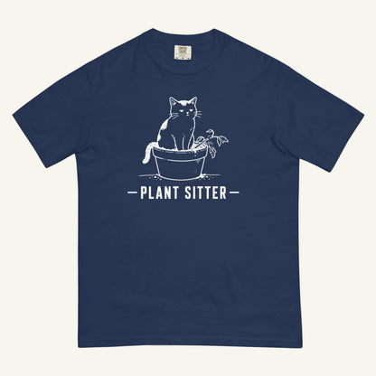 Plant Sitter Florida wildlife graphic t-shirt in true navy