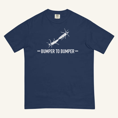 Bumper to Bumper Florida lovebug graphic t-shirt in true navy