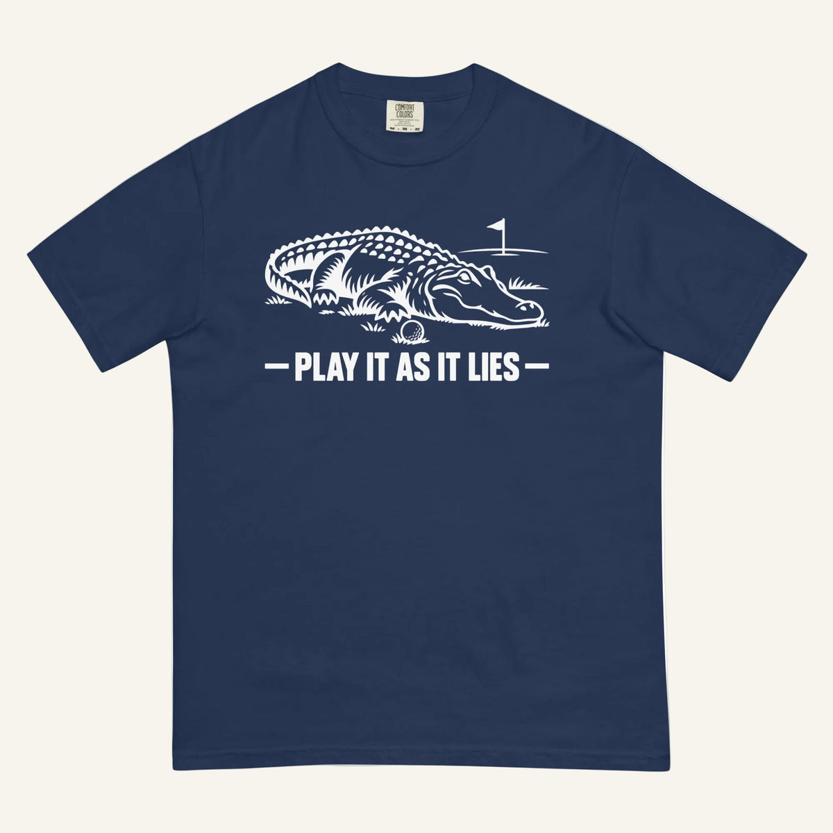 Play It As It Lies Tee in true navy
