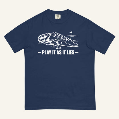 Play It As It Lies Tee in true navy