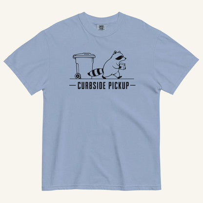 Curbside Pickup Florida raccoon graphic t-shirt in washed denim